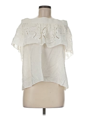 Tibi Short Sleeve Blouse (view 1)