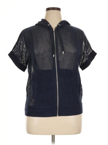 Jones New York Signature Zip Up Hoodie (view 1)
