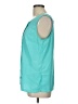 Merona 100% Polyester Teal Sleeveless Blouse Size L - photo 5