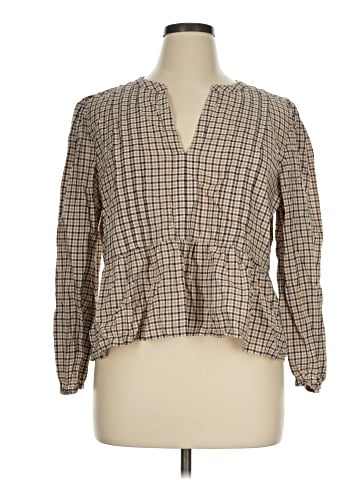 Ann Taylor LOFT Outlet Long Sleeve Blouse (view 1)