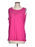 Lands' End 100% Baumwolle Pink Sleeveless Top Size L - photo 1