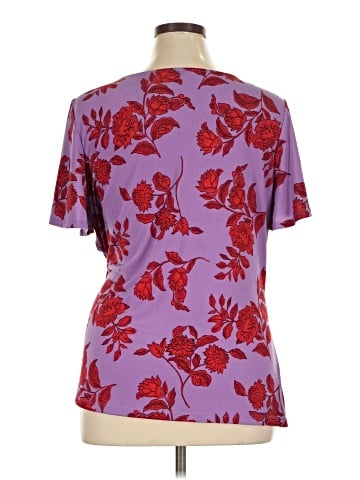 Liz Claiborne Short Sleeve Blouse (view 2)
