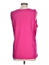 Lands' End 100% Baumwolle Pink Sleeveless Top Size L - photo 2