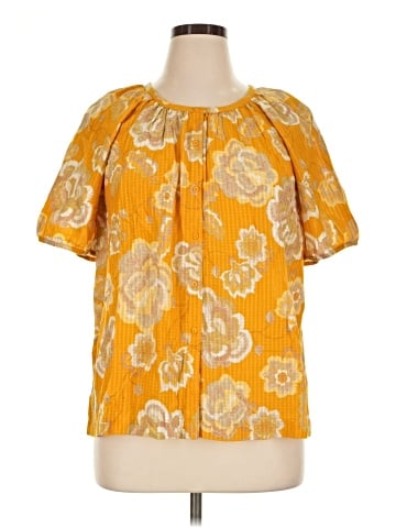 St. John's Bay Short Sleeve Blouse (view 1)