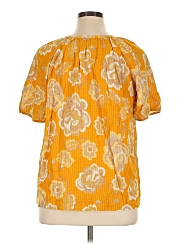 St. John's Bay Short Sleeve Blouse (view 2)