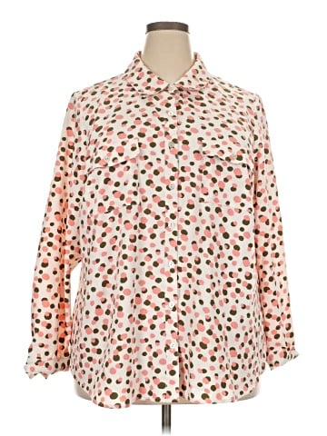 Denim + Company Long Sleeve Blouse (view 1)