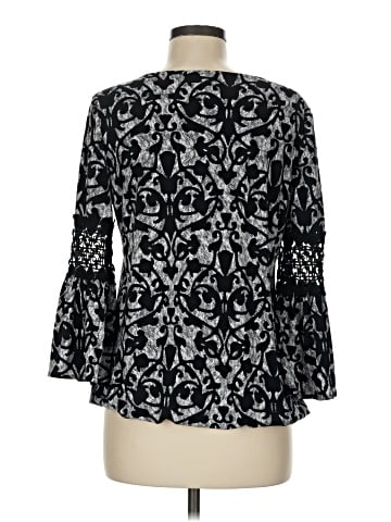 Alfani 3/4 Sleeve Blouse (view 2)