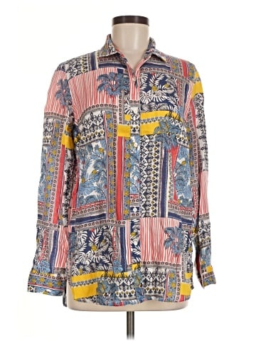 J. McLaughlin Long Sleeve Button-Down Shirt (view 1)