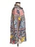 J. McLaughlin Print Orange Long Sleeve Button-Down Shirt Size M - photo 4