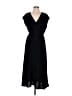 Max Studio 100% Polyester Solid Black Casual Dress Size M - photo 1