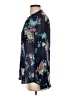 Kut from the Kloth Floral Blue Long Sleeve Blouse Size S - photo 5