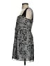 BCBGeneration 100% Polyester Paisley Gray Cocktail Dress Size 4 - photo 5