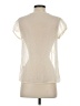 Millau Ivory Short Sleeve Blouse Size XS - photo 2