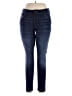 Old Navy Solid Blue Jeans Size 14 - photo 1