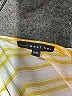 West Kei Stripes Yellow 3/4 Sleeve Blouse Size XXL - photo 7