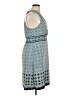 Max Studio Print Teal Casual Dress Size XL - photo 4