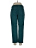 Lands' End Color Block Teal Jeans Size 10 - photo 2