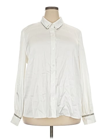 Elizabeth and James Long Sleeve Blouse (view 1)