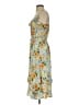Sienna Sky 100% Polyester Tropical Yellow Casual Dress Size S - photo 5