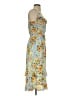 Sienna Sky 100% Polyester Tropical Yellow Casual Dress Size S - photo 4
