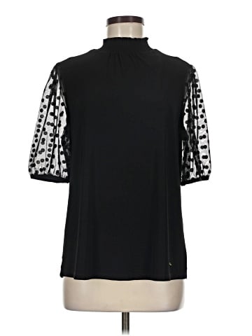 Anne Klein Short Sleeve Blouse (view 1)
