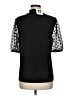 Anne Klein Black Short Sleeve Blouse Size M - photo 2