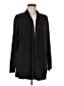 Lands' End 100% Cotton Black Cardigan Size M - photo 1