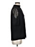 Anne Klein Black Short Sleeve Blouse Size M - photo 4