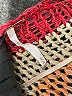Free People Stripes Multi Color Red Pullover Sweater Size M - photo 8
