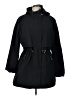 Nine West 100% Polyester Black Raincoat Size L - photo 1