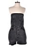 Main Strip Gray Romper Size L - photo 1