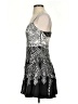 Parker Graphic Black Cocktail Dress Size S - photo 5