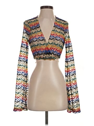 PrettyLittleThing Long Sleeve Top (view 1)