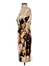 Kay Unger Print Ivory Cocktail Dress Size 4 - photo 5