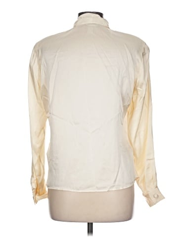 Allison Taylor Long Sleeve Silk Top (view 2)