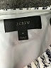 J.Crew Stripes Silver Cocktail Dress Size 4 - photo 7