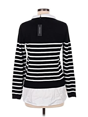 Cable & Gauge Pullover Sweater (view 2)