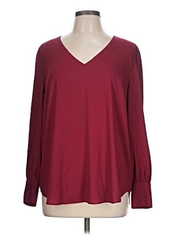 Ann Taylor Long Sleeve Blouse (view 1)