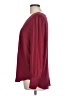 Ann Taylor 100% Polyester Burgundy Long Sleeve Blouse Size L - photo 5