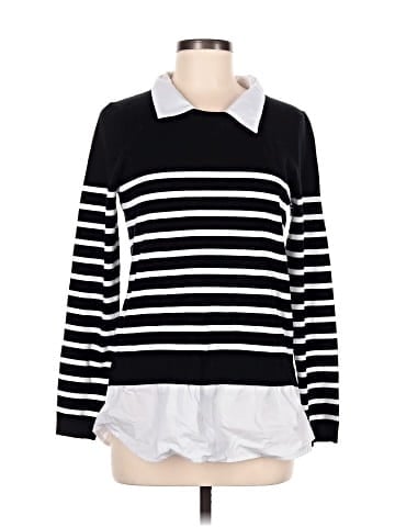 Cable & Gauge Pullover Sweater (view 1)