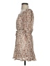 Trixxi 100% Polyester Floral Tan Casual Dress Size S - photo 5