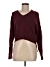Jason Wu Burgundy Pullover Sweater Size M - photo 1