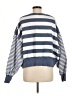 Nike Stripes Blue Pullover Sweater Size M - photo 2