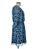 Charming Charlie 100% Polyester Paisley Blue Casual Dress Size M - photo 4