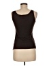 Tory Burch 100% Cotton Brown Tank Top Size 6 - photo 2