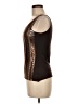 Tory Burch 100% Cotton Brown Tank Top Size 6 - photo 5