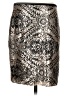 Weston 100% Polyester Paisley Silver Formal Skirt Size S - photo 2
