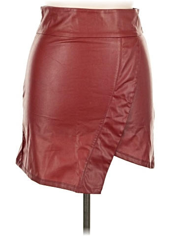 Unbranded Faux Leather Skirt (view 1)