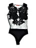 Banjul 100% Nylon Black Bodysuit Size M - photo 1
