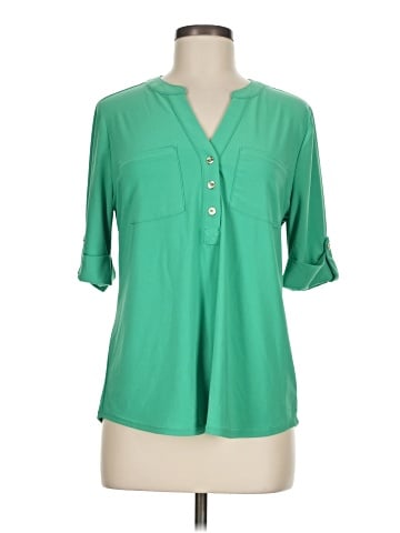 Anne Klein 3/4 Sleeve Blouse (view 1)
